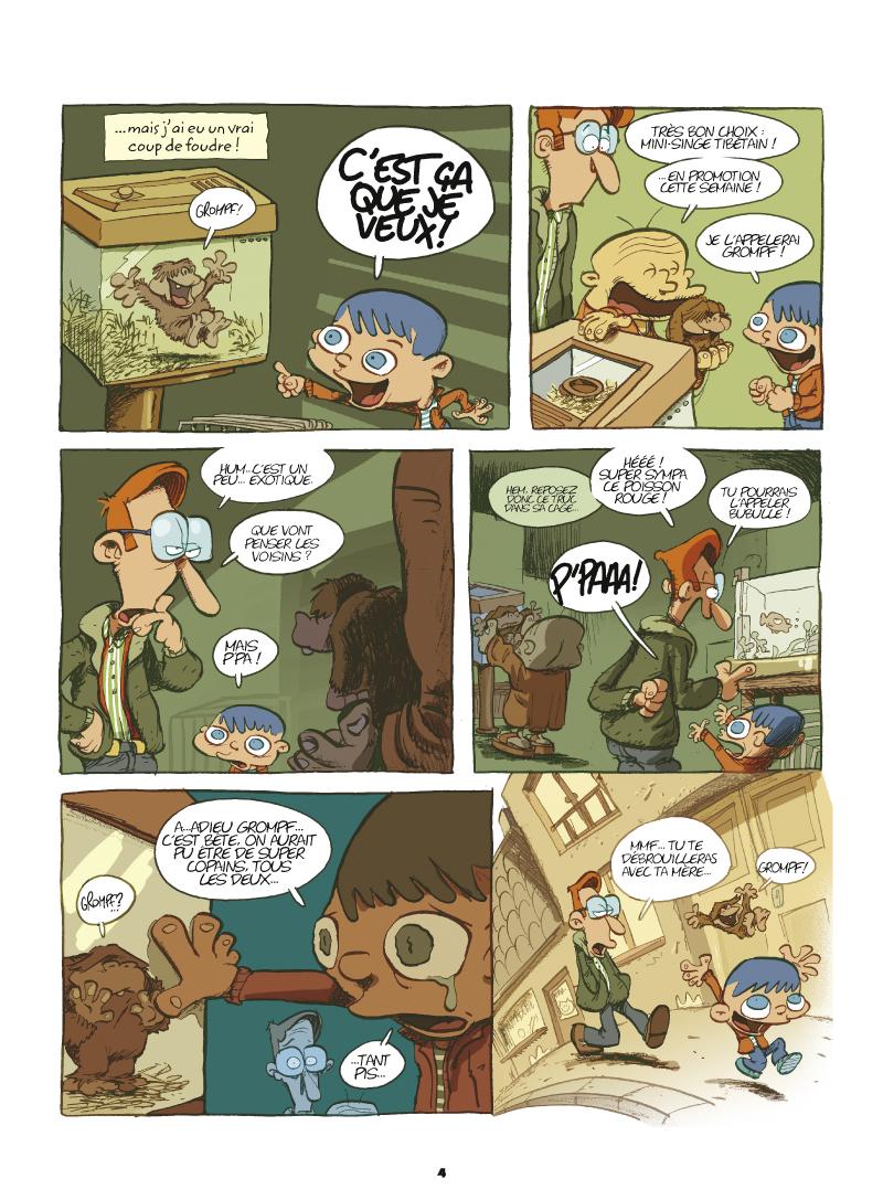Extrait n°2 de la bd tome 1 par Nob