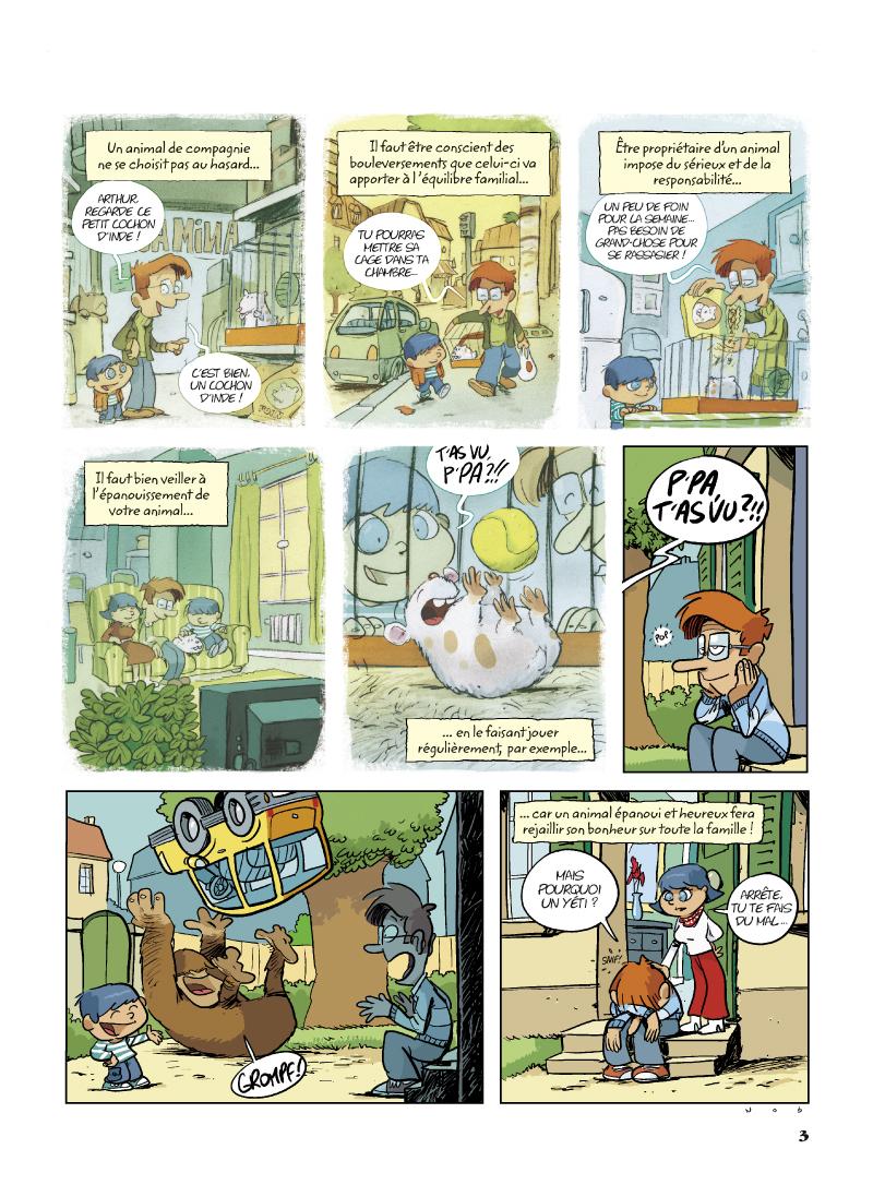 Extrait n°1 de la bd tome 4 par Nob