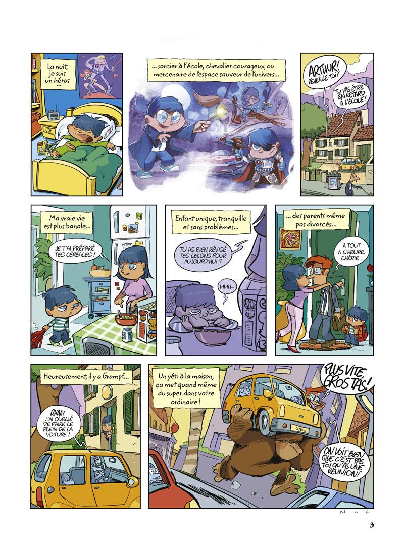 Extrait n°1 de la bd tome 5 par Nob