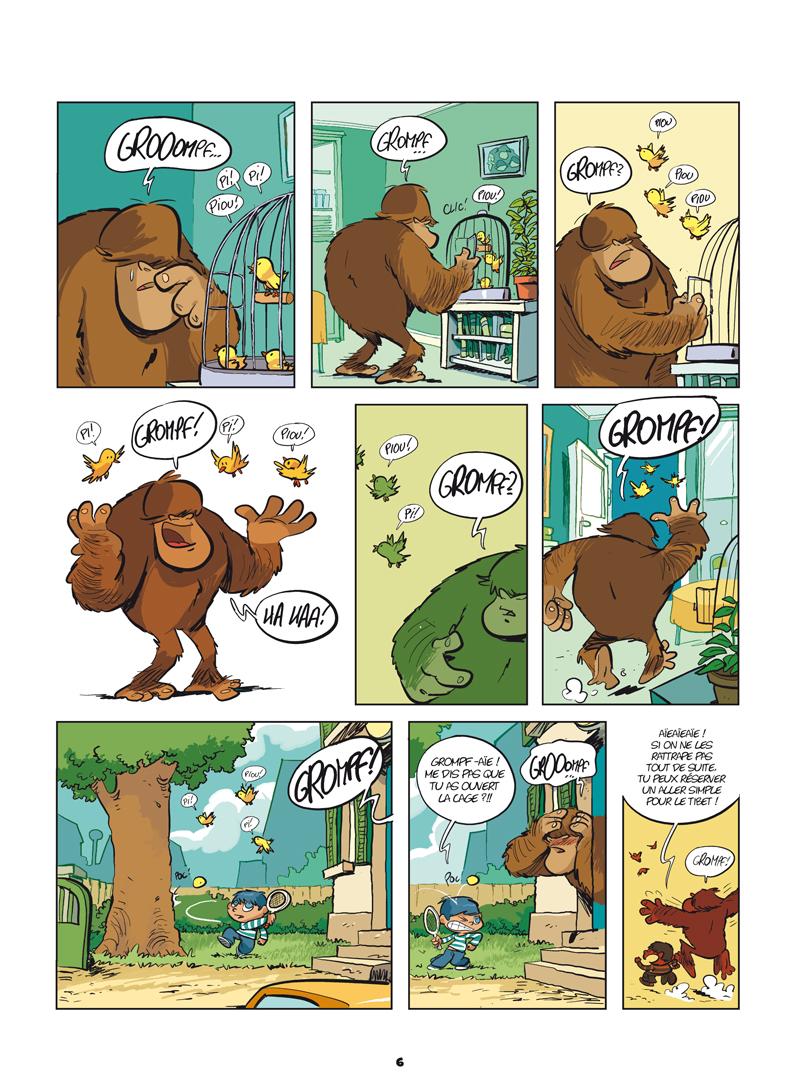 Extrait n°4 de la bd tome 6 par Nob
