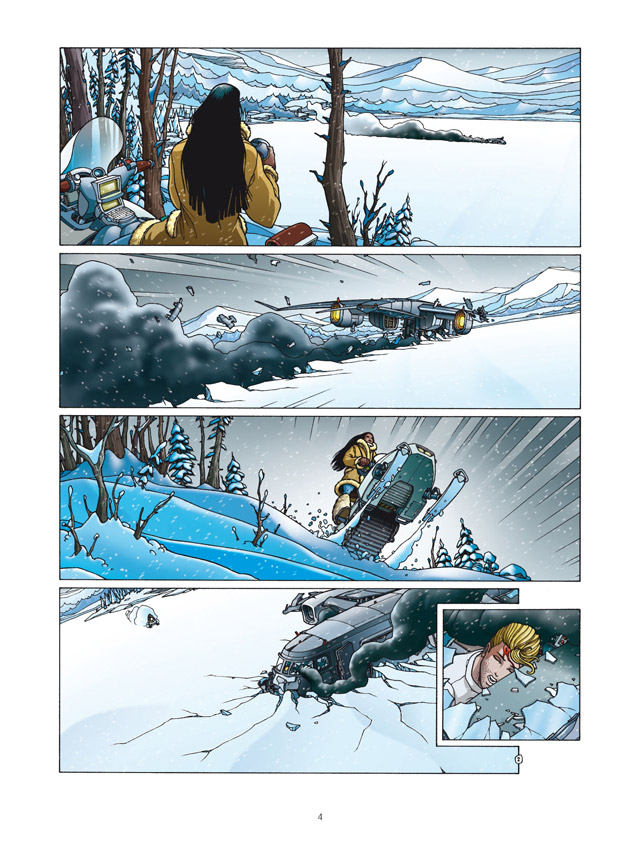 Extrait n°2 de la bd par Daniel Pecqueur