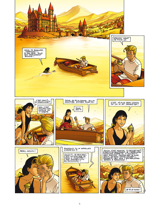 Extrait n°3 de la bd par Daniel Pecqueur