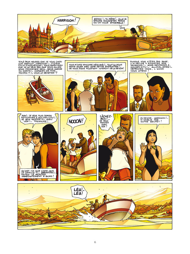 Extrait n°4 de la bd par Daniel Pecqueur