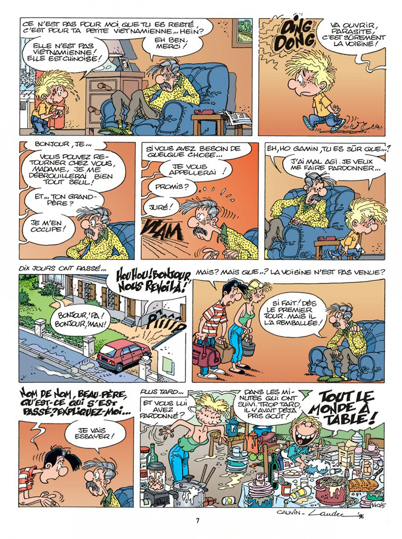 Extrait n°3 de la bd tome 10 par Laudec