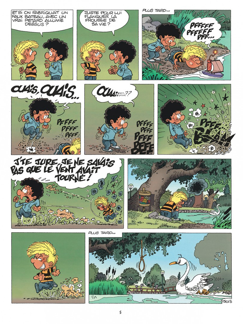 Extrait n°1 de la bd tome 11 par Laudec
