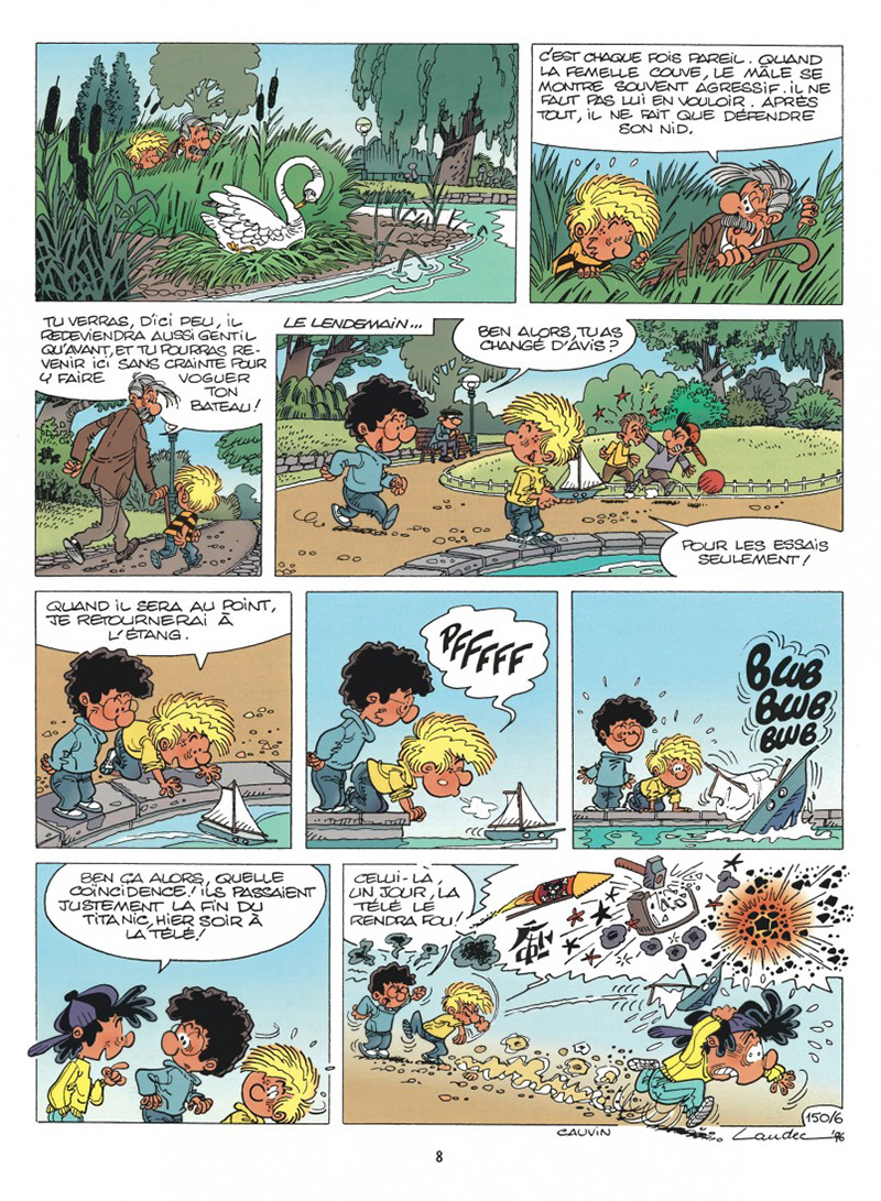 Extrait n°4 de la bd tome 11 par Laudec
