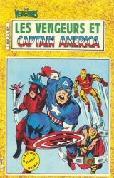 couverture de l'album Les Vengeurs et Captain America