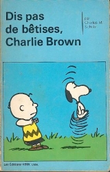 page album Dis pas de bêtises, Charlie Brown