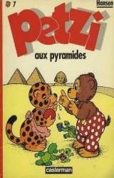 couverture de l'album Petzi aux pyramides