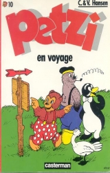page album Petzi en voyage