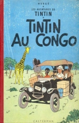 couverture de l'album Tintin au Congo