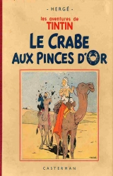 couverture de l'album Le Crabe aux Pinces d'or