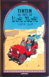 page album Tintin au pays de l'or noir