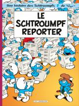 couverture de l'album Le Schtroumpf reporter