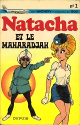 couverture de l'album Natacha et le Maharadjah