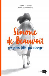 page album Simone de Beauvoir, une jeune fille qui dérange