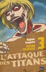 couverture de l'album L'Attaque des Titans T.3 Edition Colossale