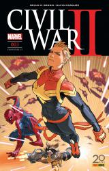 Civil War II nº3 (couverture 1/2)