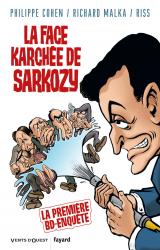 page album La Face karchée de Sarkozy