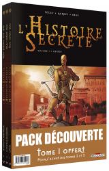 couverture de l'album Histoire secrète pack T.1 édition HC + T.2 + T.3