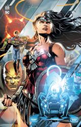 page album Justice League la Guerre de Darkseid  - Edition Anniversaire