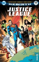 couverture de l'album Justice League Rebirth #8