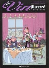 couverture de l'album Le vin illustré en bande dessinée