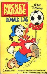 couverture de l'album Donald, l'as du foot
