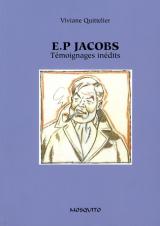 couverture de l'album Edgar P. Jacobs - Témoignages Inédits