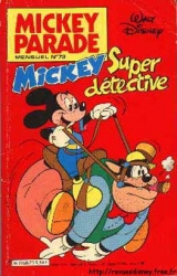 couverture de l'album Mickey super détective