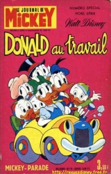 couverture de l'album Donald au travail