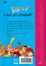 C'est pô croyab'...
