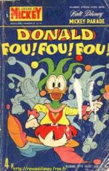 couverture de l'album Donald fou! fou! fou!