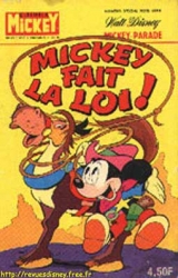 couverture de l'album Mickey fait la loi!