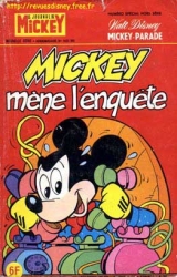 couverture de l'album Mickey mène l'enquête