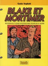 couverture de l'album Blake et mortimer, souterrains et voyage initiatique.
