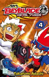 page album Beyblade Metal Fusion T.4