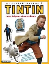page album Tintin - jeux, énigmes et autocollants