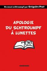 page album Apologie du schtroumpf à lunettes