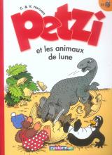 couverture de l'album Petzi et les animaux de lune