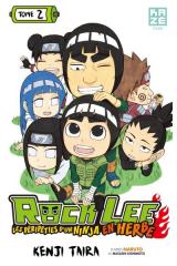 page album Rock Lee vs maître Gaï