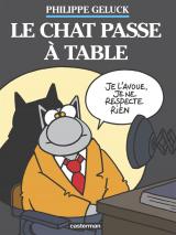 page album Le chat passe à table (coffret)