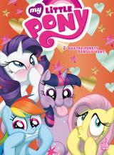 Quatre poneys dans le vent