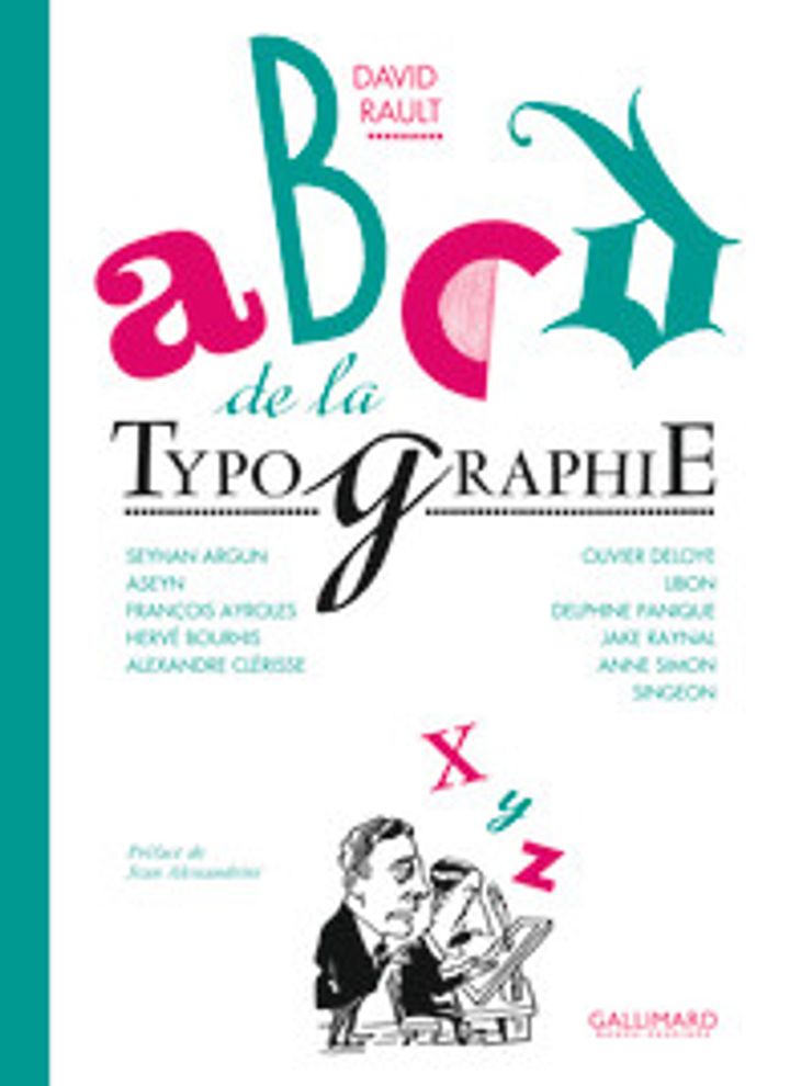 couverture de l'album ABCD de la typographie