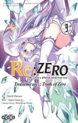 page album Re:Zero Troisième arc : Truth of Zero T.9