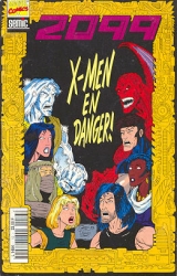 couverture de l'album X-Men en danger!