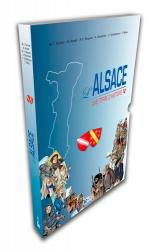 Alsace, une terre d'histoire  - Coffret en deux volumes : Bas-Rhin ; Haut-Rhin