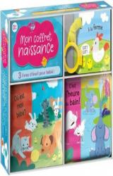 Mon coffret naissance  - Avec 1 livre en tissu, 1 livre-poussette, 1 livre de bain