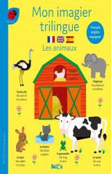 couverture de l'album Les animaux  - Mon imagier trilingue