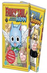 couverture de l'album Fairy Tail - La grande aventure de Happy Vol.1 (Pack 2 volumes)